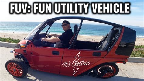 Arcimoto Fun Utility Vehicle Epic High Speed Ride Youtube