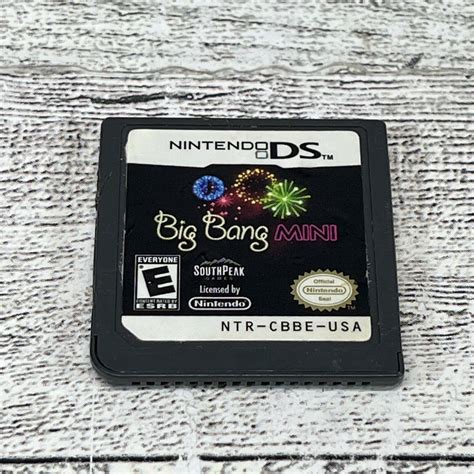 Big Bang Mini Nintendo Ds Game Only Ebay