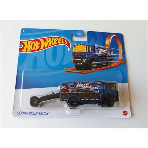 HOT WHEELS TRACK STARS SCANIA RALLY TRUCK Shopee Brasil