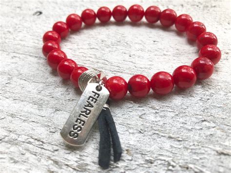 Red Coral Bracelet Red Bracelet Coral Jewelry Coral Etsy Red