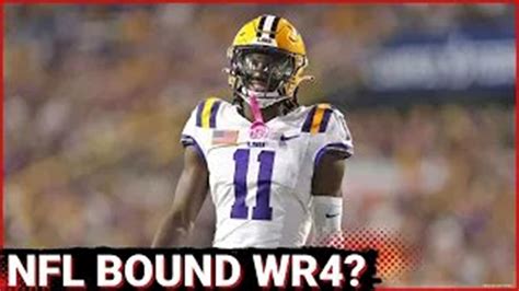 Lsu Wr Brian Thomas Jr Declares For The Nfl Draft How High Can He