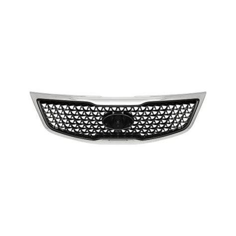 CALANDRE DE PARE CHOCS AVANT KIA SPORTAGE 10 15 NOIR CHROME