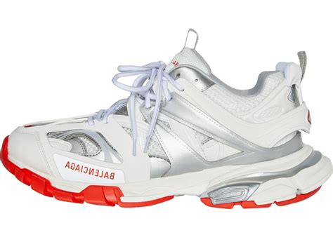 Baleciaga Track White Fluo Pink