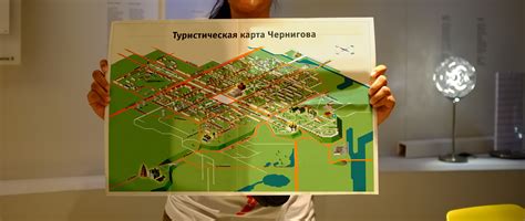 Tourist map of Chernigov on Behance