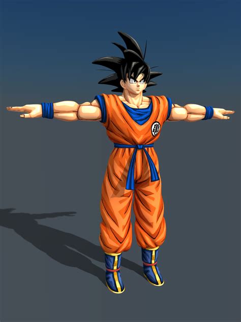 Character Goku Rigged 3D TurboSquid 1163302