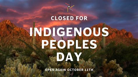 Imc Is Closed For Indigenous Peoples Day