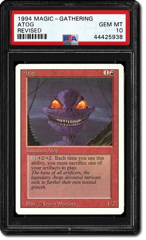 Psa Set Registry Collecting The 1994 Magic The Gathering Revised Set