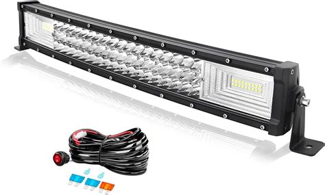 Amazon Fr Willpower Barre Led Incurv Cm W Con C Blage