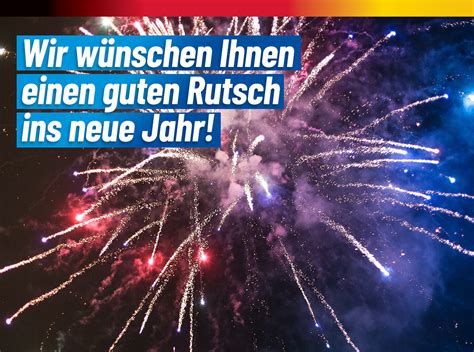 Wir wünschen Ihnen einen guten Rutsch ins neue Jahr AfD Schleswig