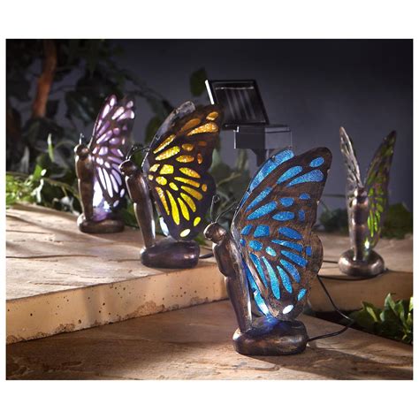 Castlecreek Butterfly Solar Lights Solar Outdoor Lighting