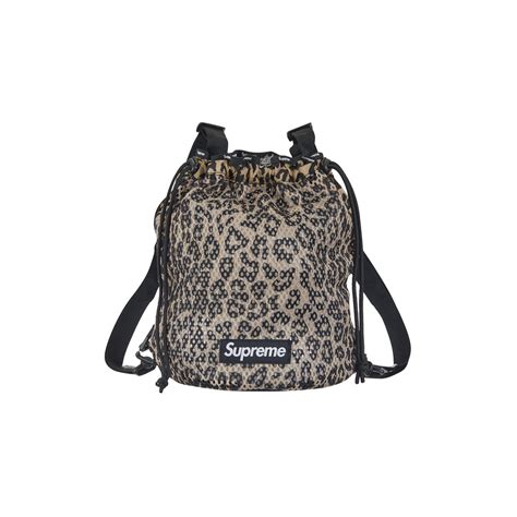 Supreme Mesh Small Backpack Leopardsupreme Mesh Small Backpack Leopard