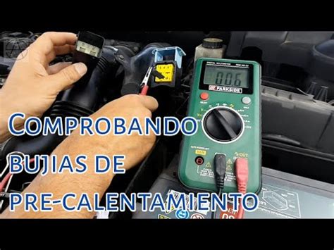 Cómo comprobar las bujías de incandescencia pre calentamiento a Citroën