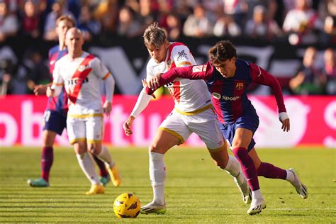 Rayo Vallecano Fc Barcelona Auto Rayada En Vallecas Afici N