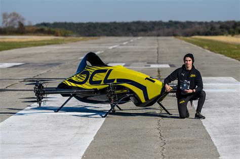 World S First Manned Aerobatic Drone Shown Pulling Loops And Rolls