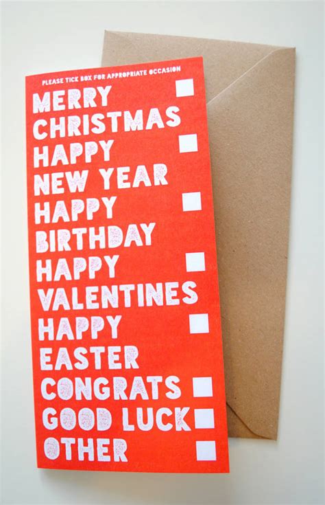 All Occasions In One Greeting Card By Wedfest