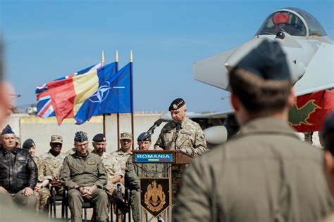 Allied Air Command Royal Air Force Typhoons Ready For Nato Enhanced