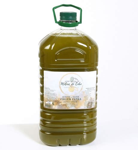 Aceite De Oliva Virgen Extra SIN FILTRAR Caja 3 Garrafas 5 L