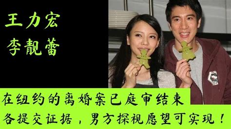 王力宏李靓蕾离婚案已庭审结束，男方探视子女愿望或可实现！王力宏 李靓蕾 Youtube