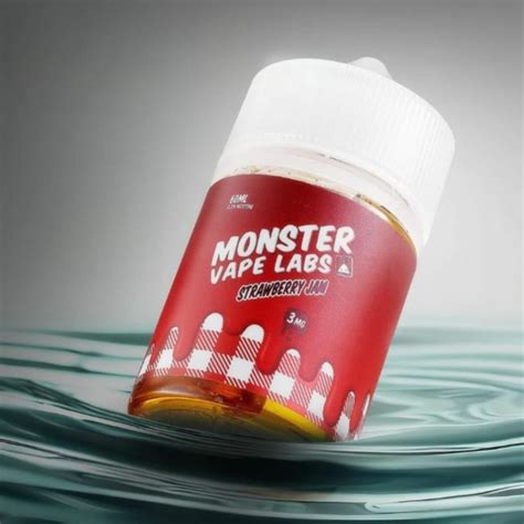 Jual Monster Vape Labs Strawberry Jam 60ml By Jam Monster Usa Liquid