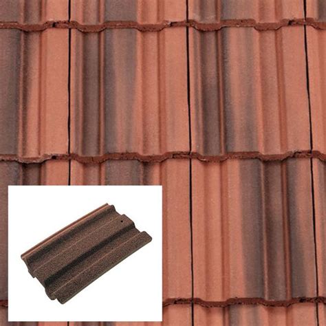 Technica Flat Roof Tile Nature Moss Red By Tejas Borja Off