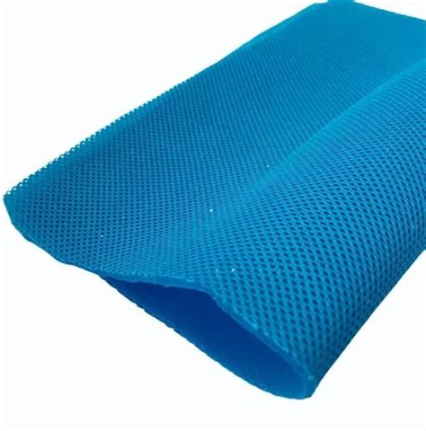 Gsm Blue Polyester Air Mesh Fabric At Rs Meter Polyester Air