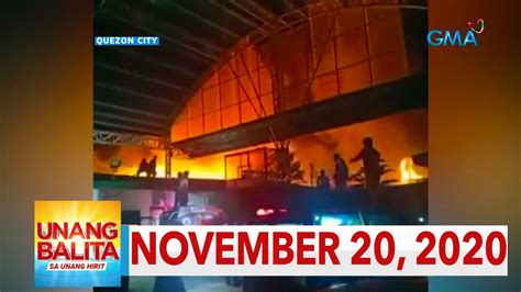 Unang Balita Sa Unang Hirit November 20 2020 HD YouTube