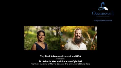 TINY DESK ADVENTURES INSTAGRAM LIVE Q&A WITH DR ASHA DE VOS AND ...