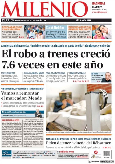 Partes De Un Periodico Para Niños Para Imprimir Secciones Del