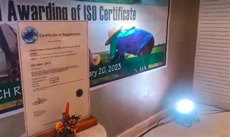 Dar Bohol Receives Iso Certification Philippine Daily Post