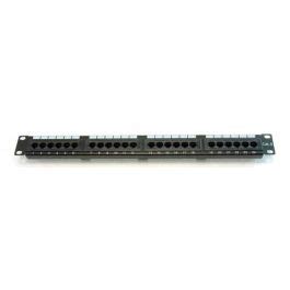 PATCH PANEL DE 24 PUERTOS 19 CAT 6 UTP TECNOTOC