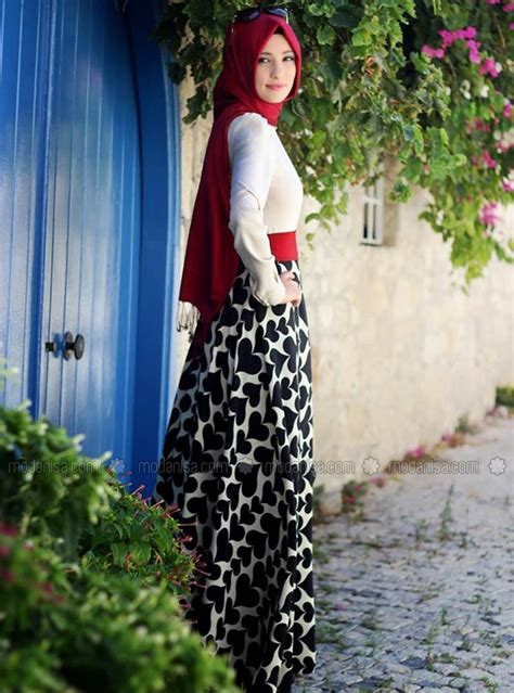 Robes Hijab 2015 Robe De Cœur Signée Par Le Turque Gamze Polat