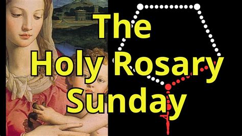 Rosary Sunday Today Holy Rosary April 09 2023 THE HOLY ROSARY