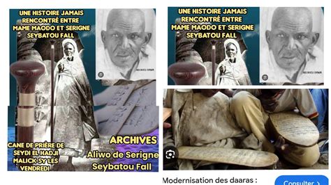 l histoire jamais Rencontré entre Mame maodo et Serigne Seybatou Fall