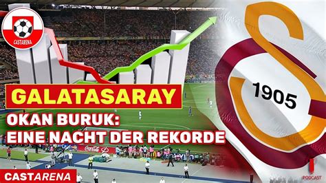 Okan Buruk Bei Galatasaray Eine Nacht Der Rekorde Youtube