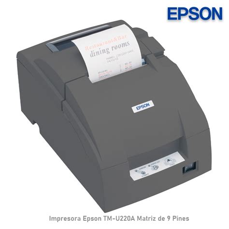 Impresora Epson TM U220A Matriz De 9 Pines LYM DIGITAL