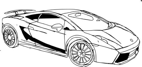 Disegni Da Colorare Lamborghini Stampa Per Bambini