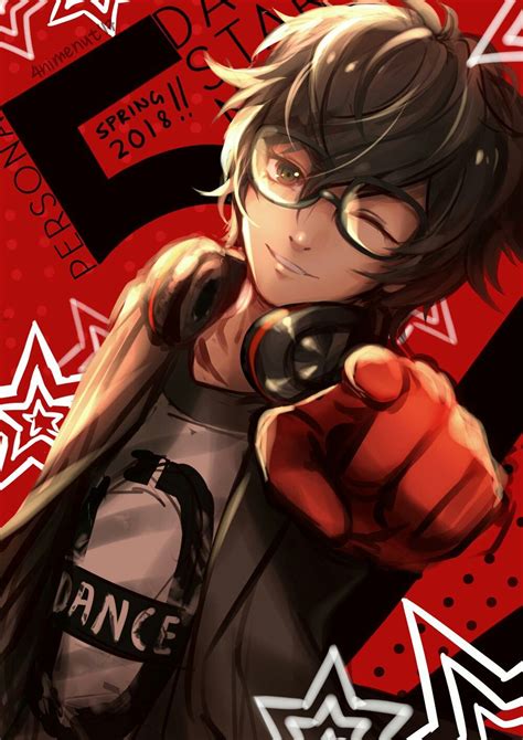 Persona 5 Akira Kurusu Chicas Anime Anime Chicas