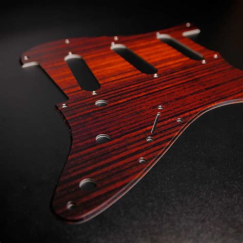 Rosewood 1 Custom Pickguard Fender Strat Style Reverb Uk