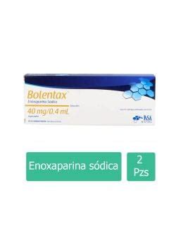 Precio Bolentax 40 Mg 0 4 Ml 2 Jeringas Farmalisto MX