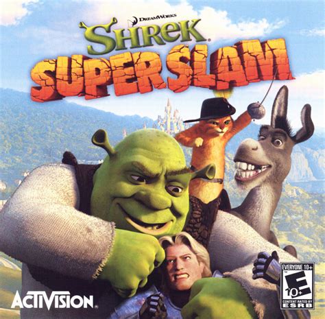 Shrek SuperSlam 2005 Windows Box Cover Art MobyGames