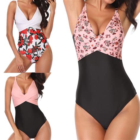 KYAIGUO Womens One Piece Swimsuit High Waisted Bathing Suit Beach Swimwear Quick Dry Bikini For