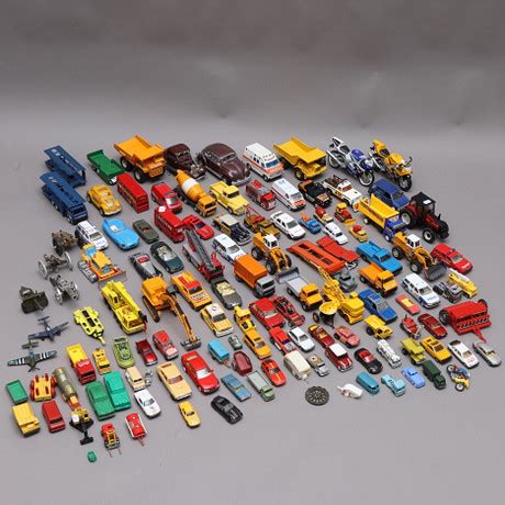 Leksaksbilar Parti Plast Metall Bl A Corgi Matchbox Leksaker