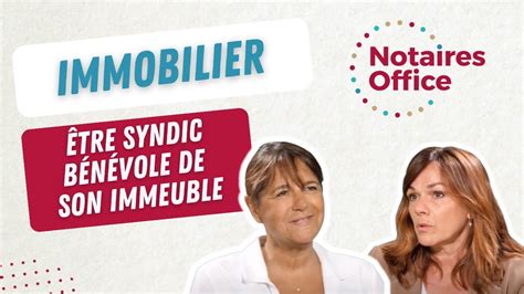 Syndic bénévole de son immeuble bon ou mauvais plan YouTube