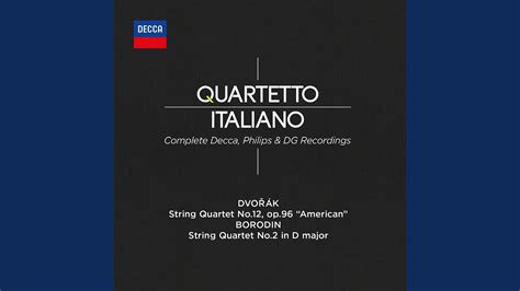 Borodin String Quartet No In D Major Iii Notturno Youtube