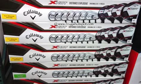 Costco Callaway X Hot Distance Explosive 11 Piece Golf Club Set