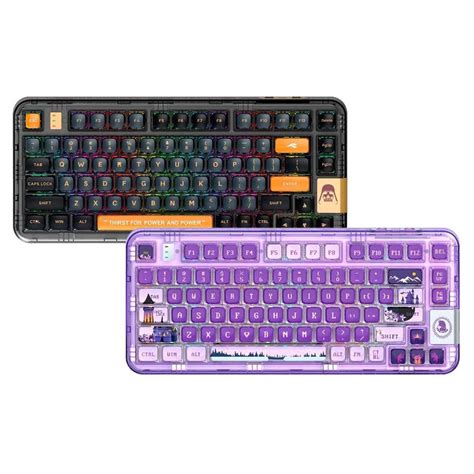 Game One YUNZII X CoolKiller CK Tri Mode Full Acrylic Transparent Hot Swappable