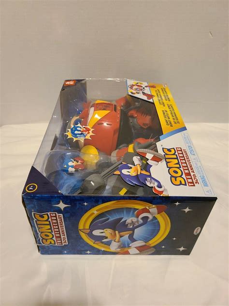 Mavin Jakks Pacific Sonic The Hedgehog Giant Eggman Robot Battle 30th