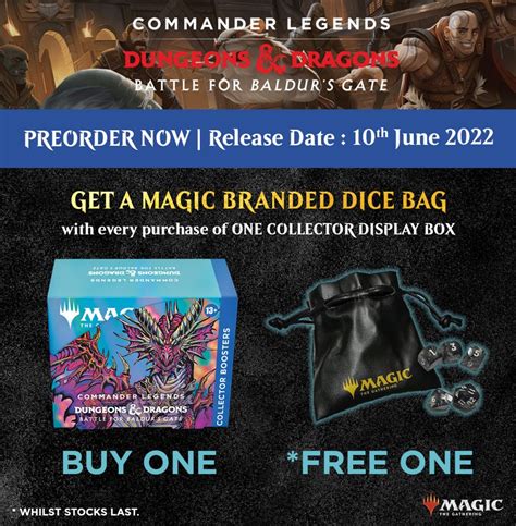 MTG Commander Legends Battle For Baldur S Gate Expansion Coming In June