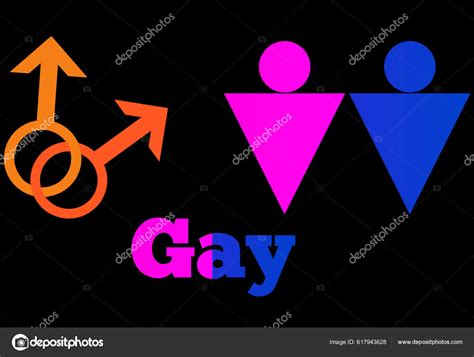 Gay Sexual Orientation Icon Symbol Shape Sign Logo Website Gender Stock Photo Arvind9974