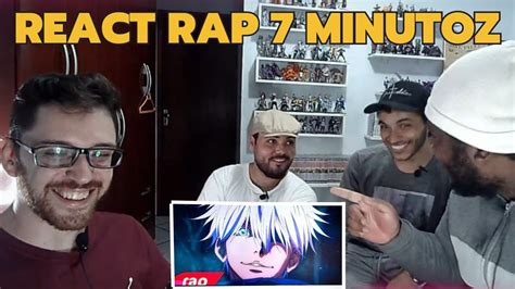 React RAP Do Satoru Gojo Jujutsu Kaisen 7 Minutoz MAIS PODEROSO